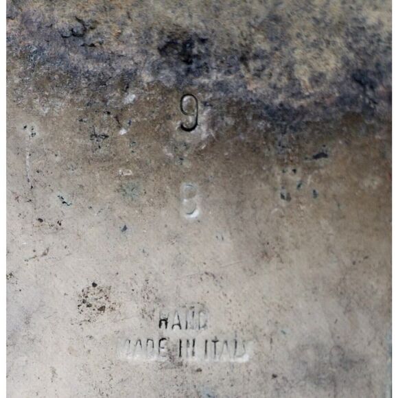 VTG Walter Steiger BROWN REAL LEATHER SUEDE LOW HEEL ALMOND TOE LOAFER SHOES 9B - Picture 11 of 12